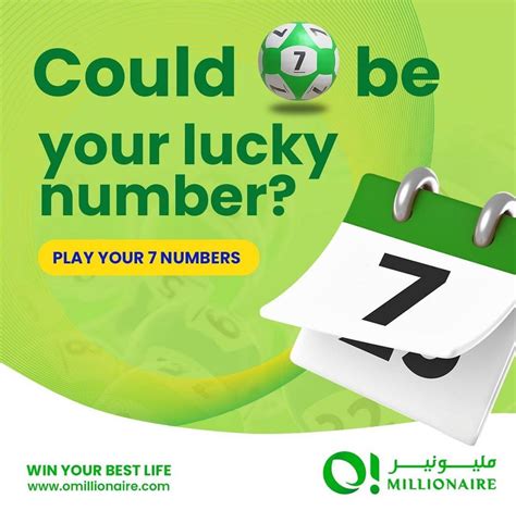 Match Your 7 Lucky Numbers for O! Millionaire's AED 200 million .